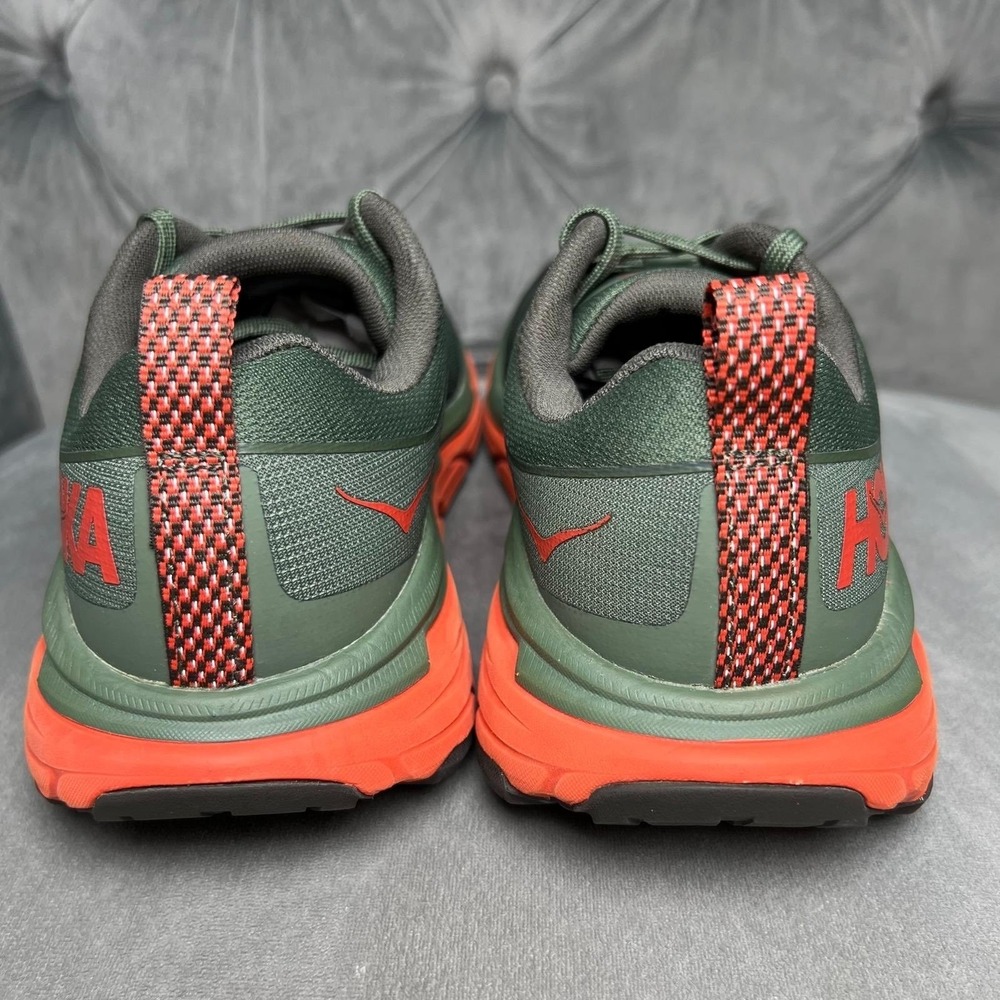 Hoka One One Challenger ATR 6W Trail Running Shoes Men 7 ThymeFiesta GreenOrange - Picture 6 of 16